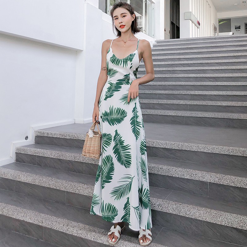 sexy backless maxi dress