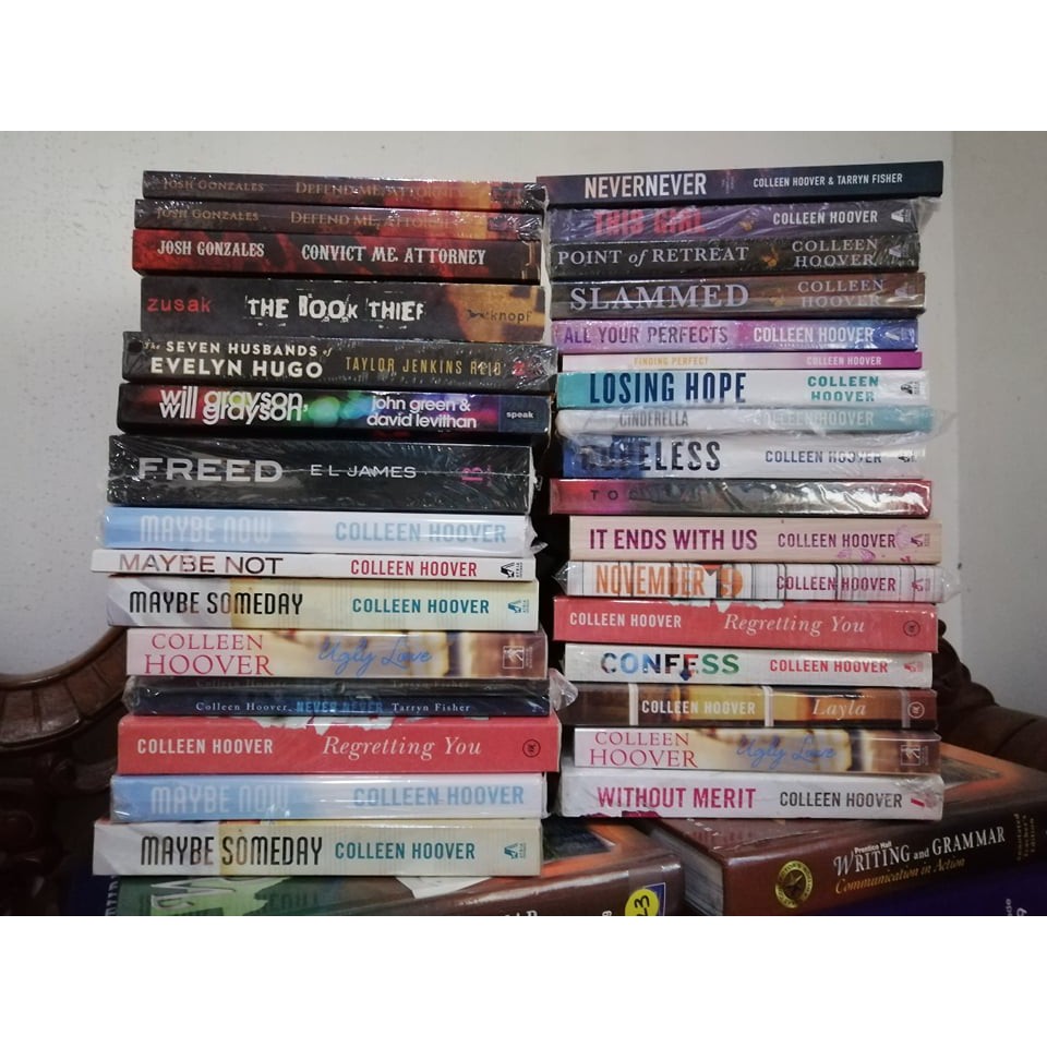 Colleen Hoover [28-TITLES including ANTHOLOGIES, ON-HAND amazon US/UK  copies] | Shopee Philippines