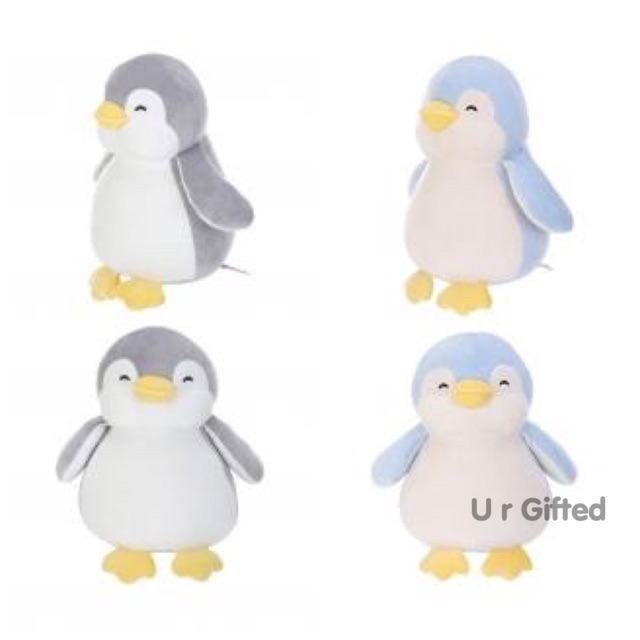 miniso penguin stuffed toy