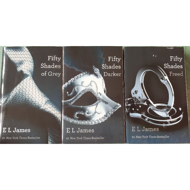Fifty Shade Trilogy Shopee Philippines 