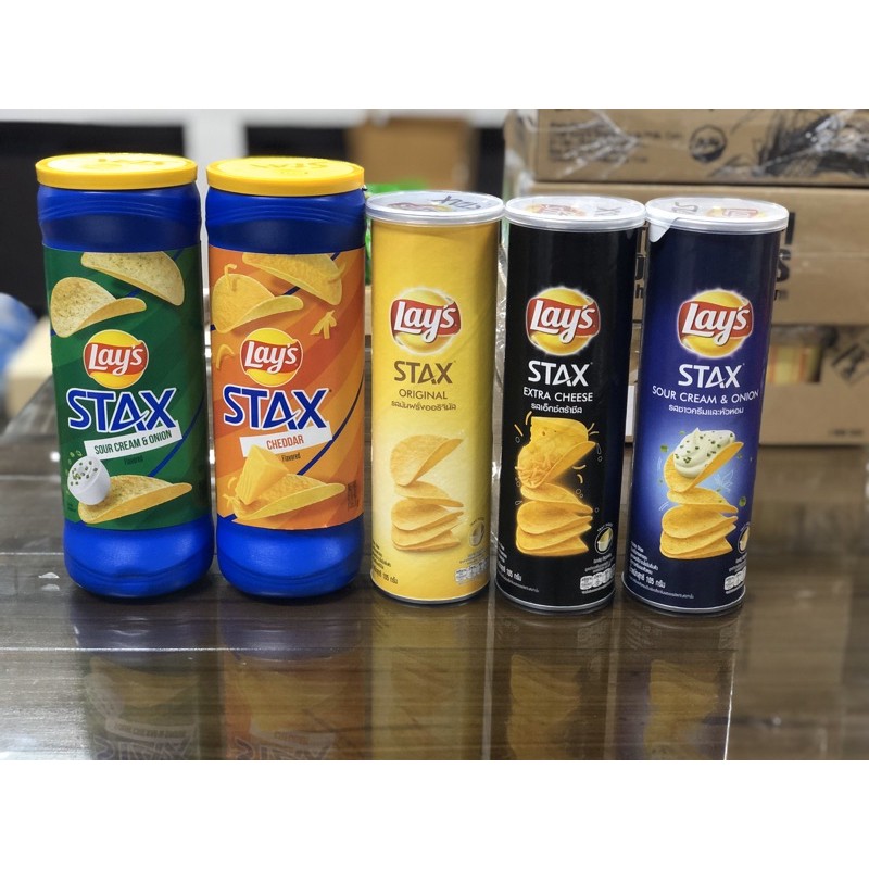 Lay S Stax Potato Crisps 105 Grams 155 9 Grams Shopee Philippines