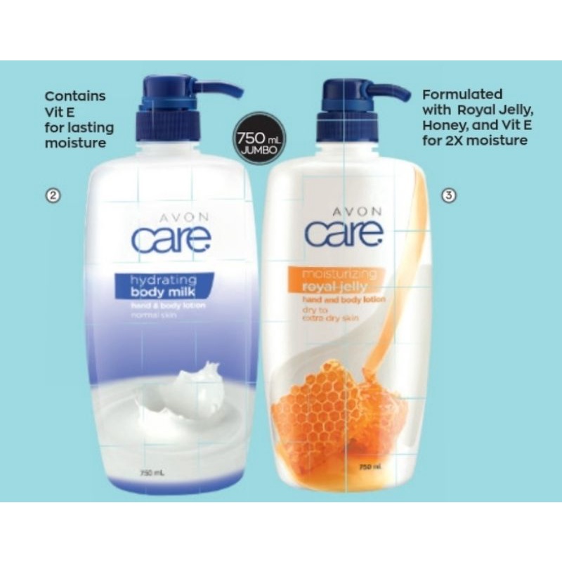 AVON CARE LOTIONS 750ML PUMP BOTTLE Shopee Philippines