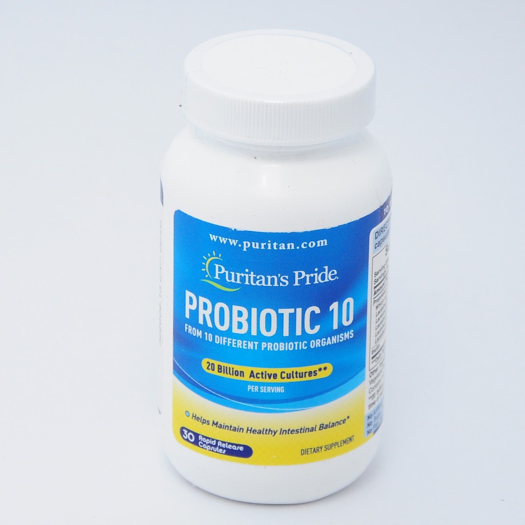 PURITAN'S PRIDE PROBIOTIC 10 TRIAL PACK. Imported from USA. | Shopee ...