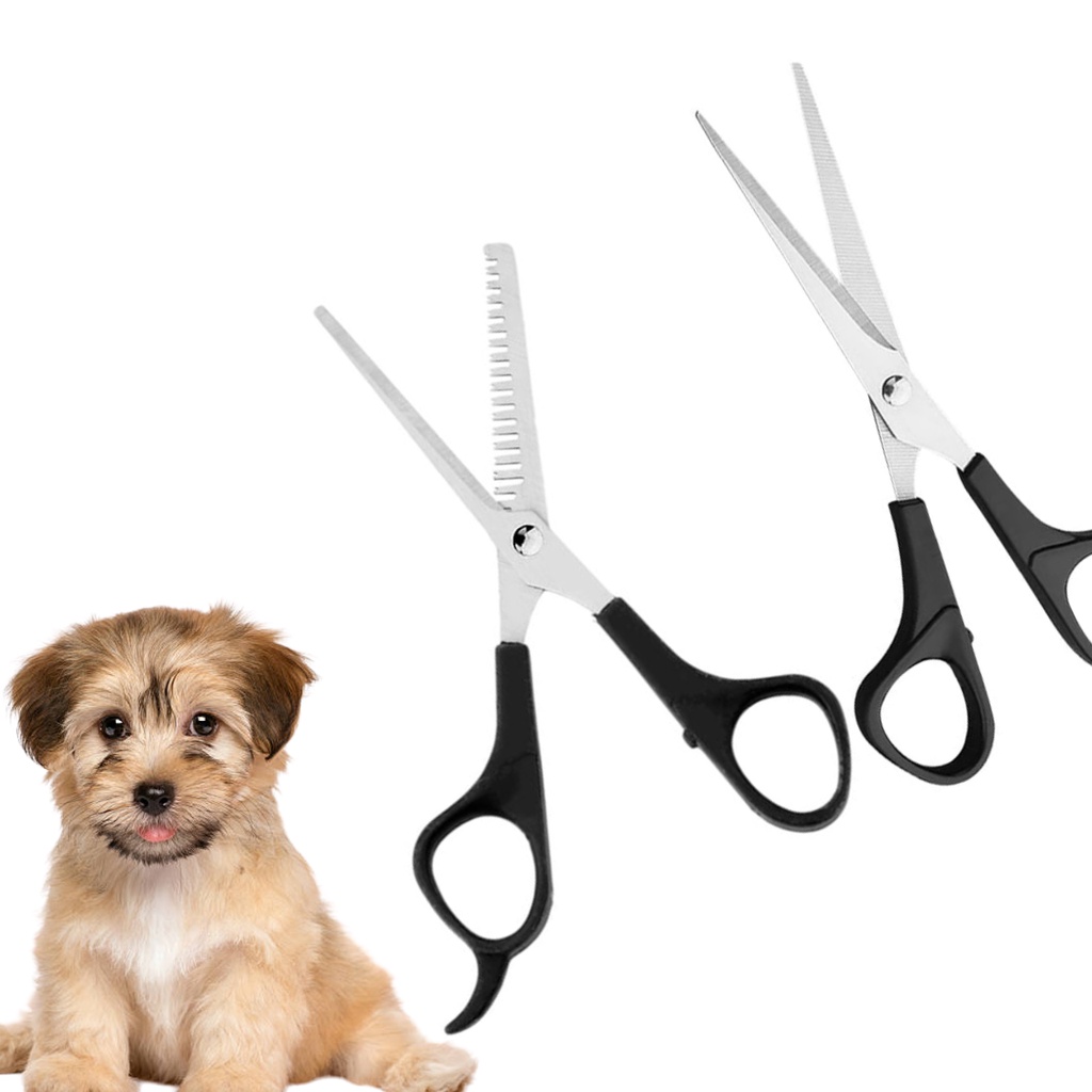 Pet Dog Cat Fur Hair Thinning Scissor Grooming Tool Shopee Philippines