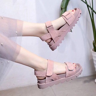 platform muffin sandals