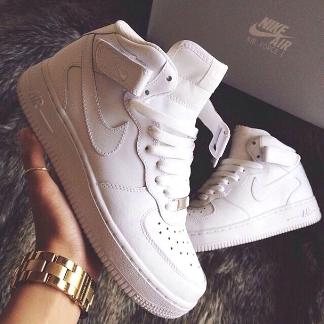 air force 1 triple white high