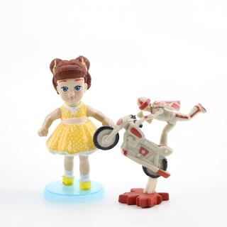 【cod】toy story 4 9pcs forky woody buzz jessie bo peep