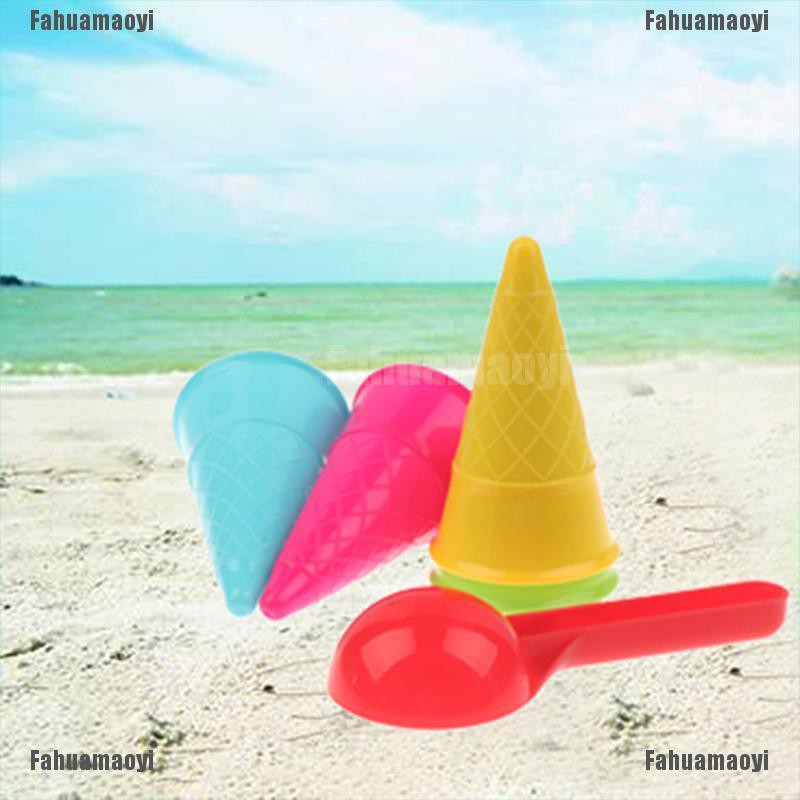 ice cream cone sand toy