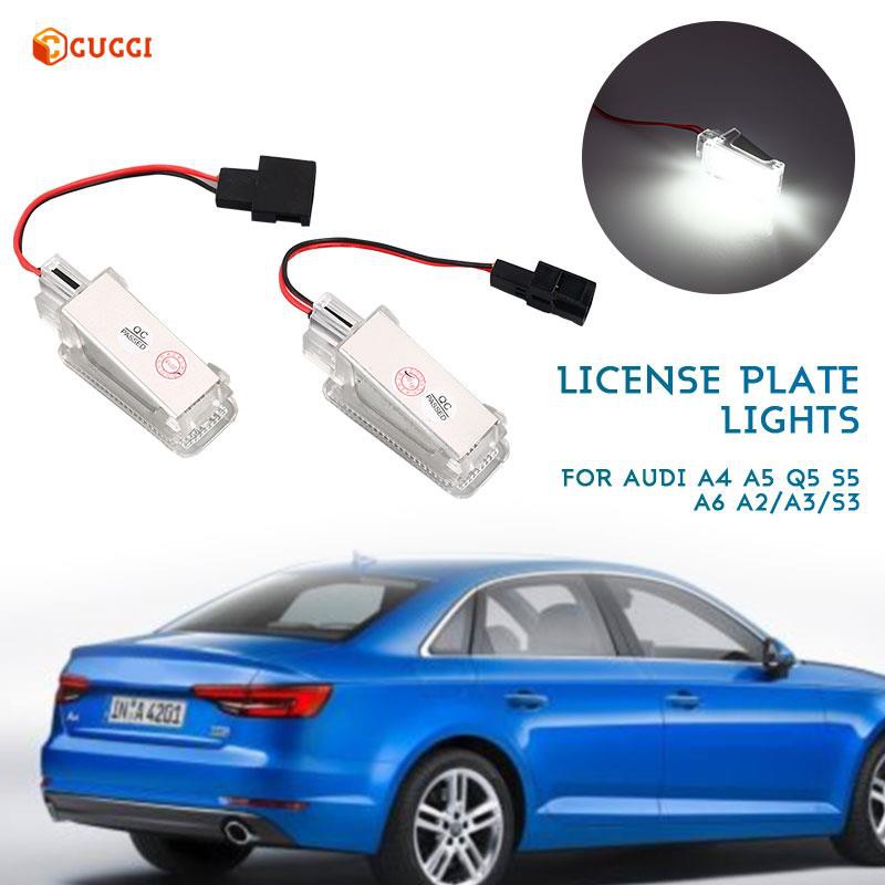 audi a3 8p license plate light