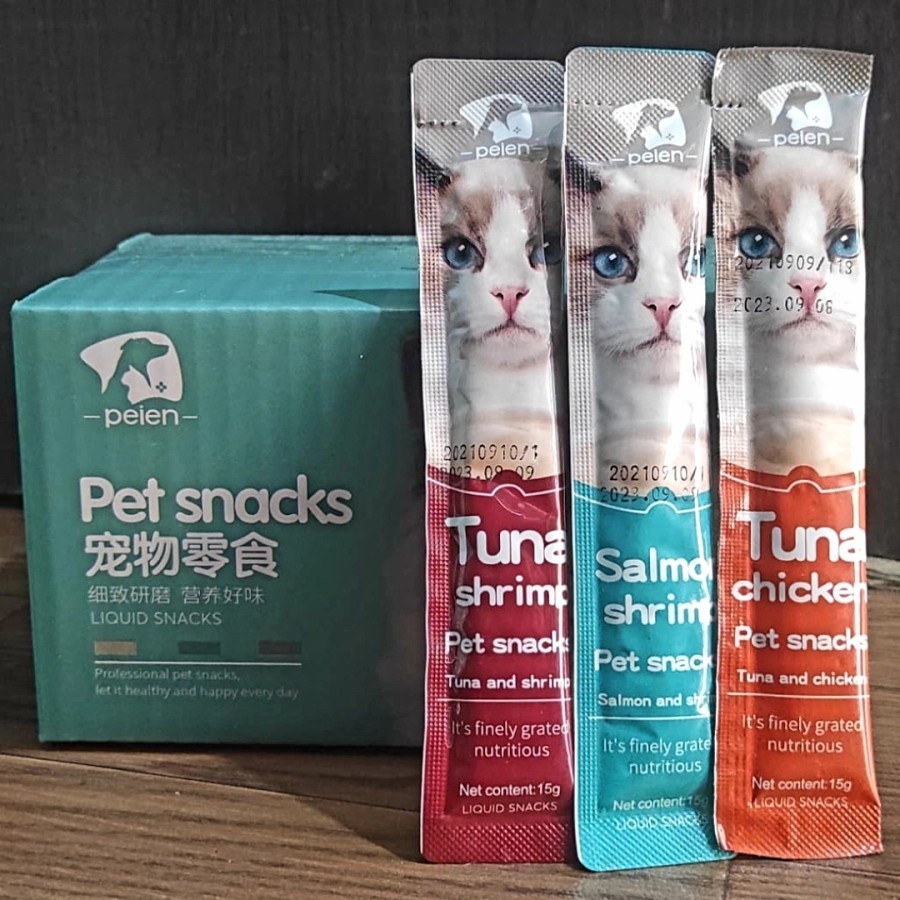 Creamy liquid Cat Snack Peien liquid 15gr Cat Snack Shopee Philippines