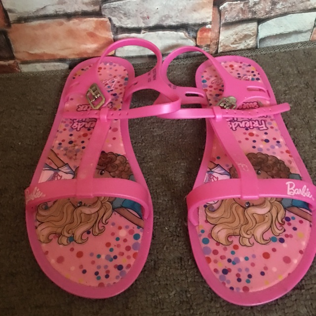 barbie flip flops