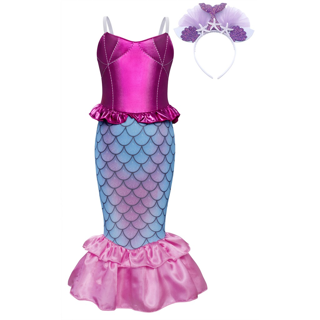 ariel mermaid dress up costume