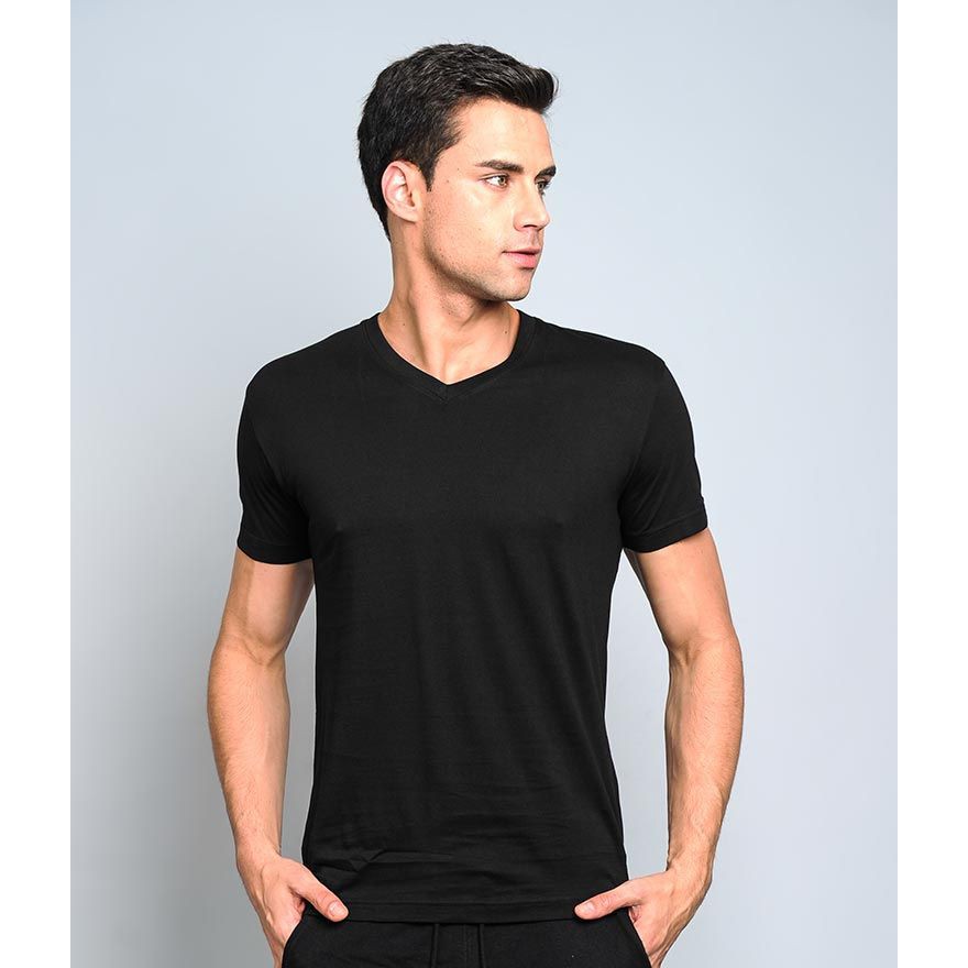 BENCH/ V Neck Undershirt - Black | Shopee Philippines