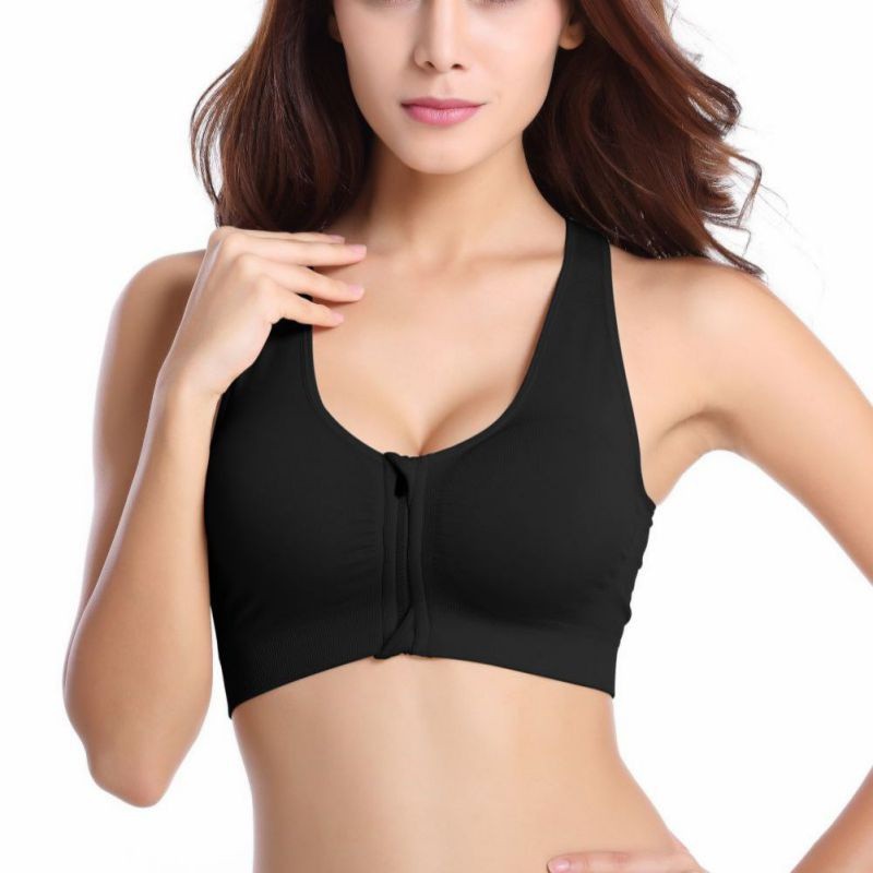 zipper bra
