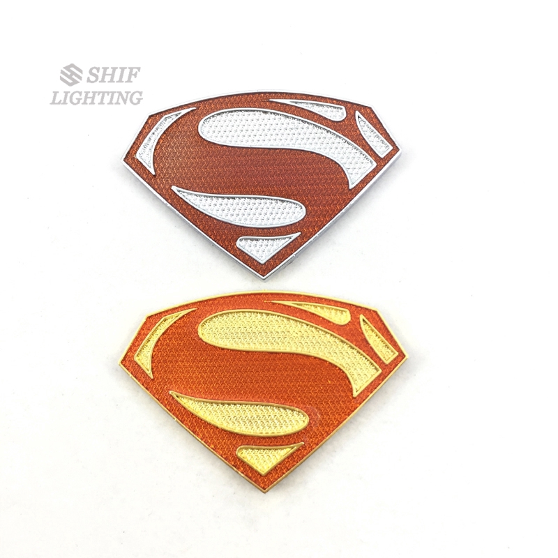 1x Auto Car 3D Metal Superman Badge Stickers Decal Emblem Car-styling Decoration 