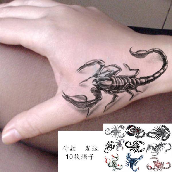 3d Tattoo Scorpion