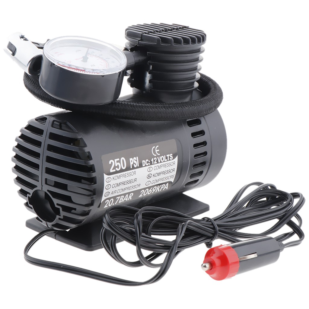 12 volt tyre pressure pump