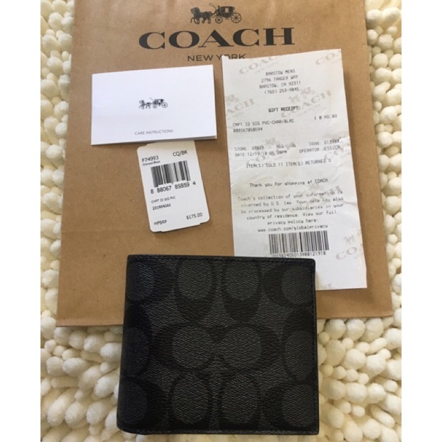 coach mens wallet price philippines