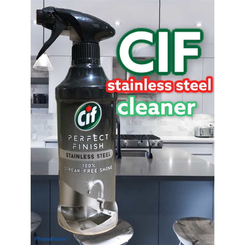 Cif Perfect Finish Stainless Steel Cleaner Spray 435 ML Shopee Philippines
