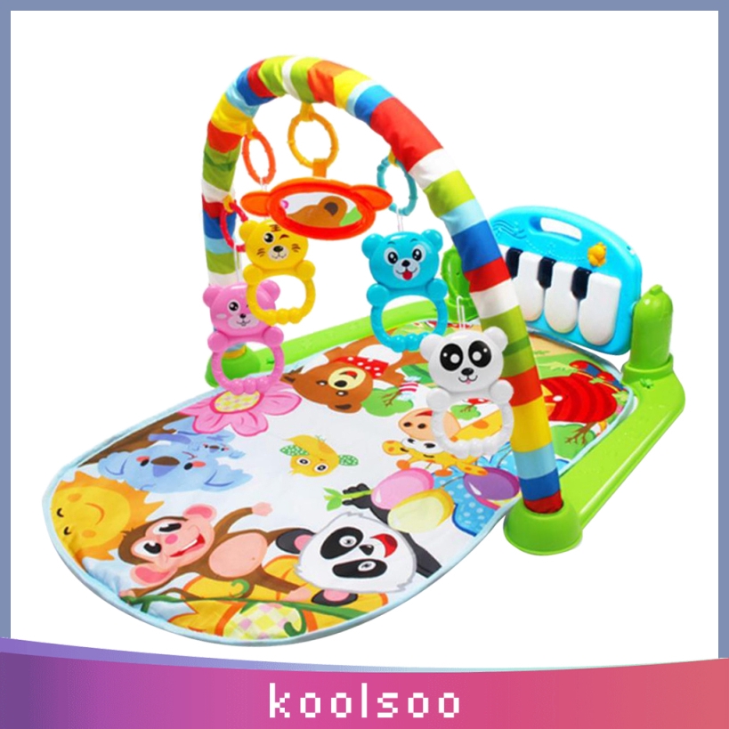 piano tummy time mat