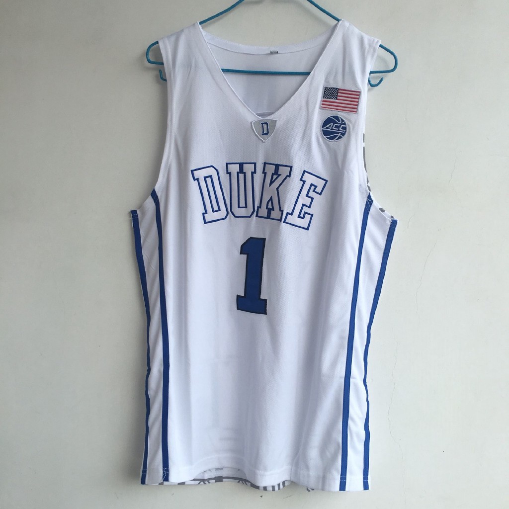 duke white basketball jersey