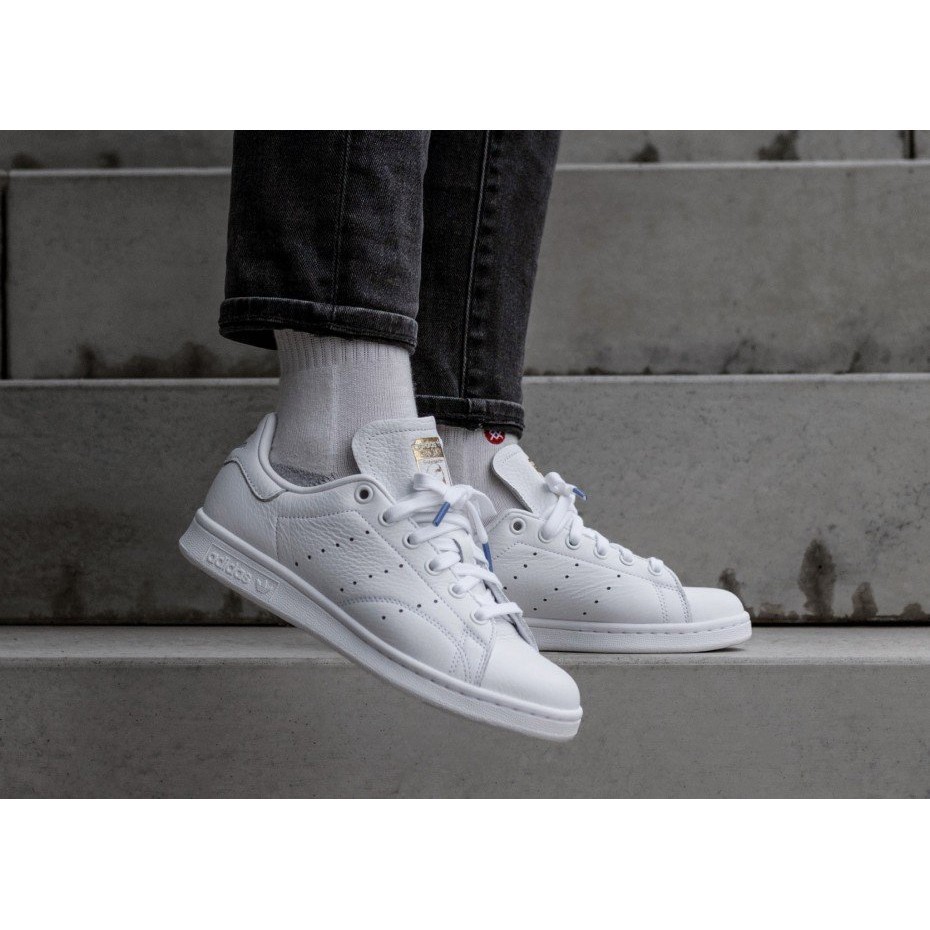 SUN ADIDAS STAN SMITH W Platinum Smith Girls CG6014 Adidas Lines Women's  Shoes | Shopee Philippines