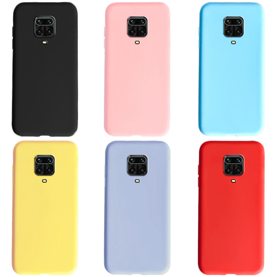 Xiaomi Redmi Note 9S/Note 9 Pro/Note 9Pro Max Case Candy Color Soft TPU