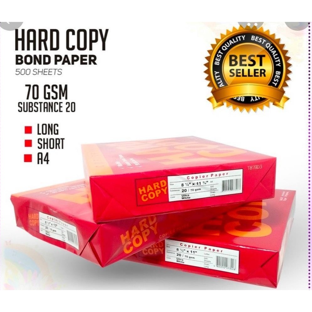 hard-copy-bond-paper-1-ream-500pcs-70-gsm-lowest-price-sale-lazada-ph