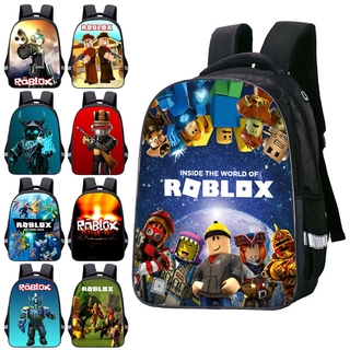 Roblox Student Bag Korean Student Backpack Bag Backpack Cartoon School Bag For Kids Girl Boys #1