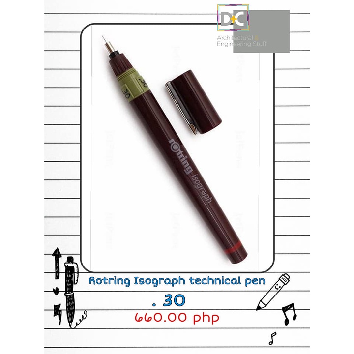ROTRING ISOGRAPH TECHNICAL PEN Shopee Philippines