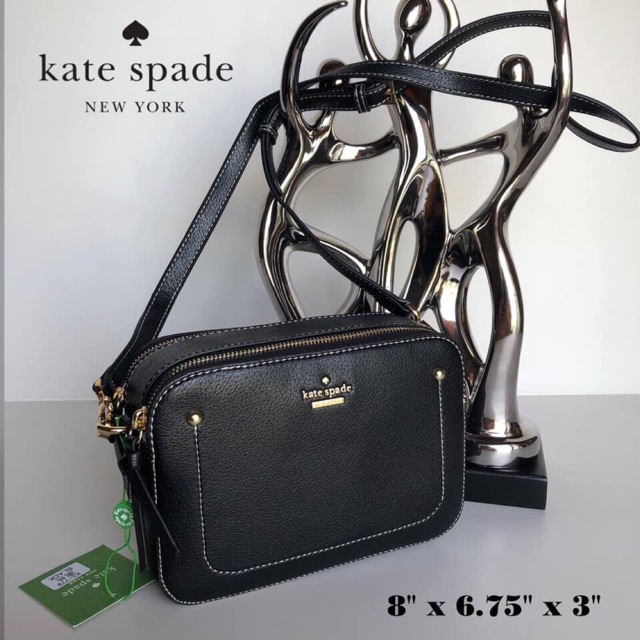 Kate spade double zip crossbody bag | Shopee Philippines