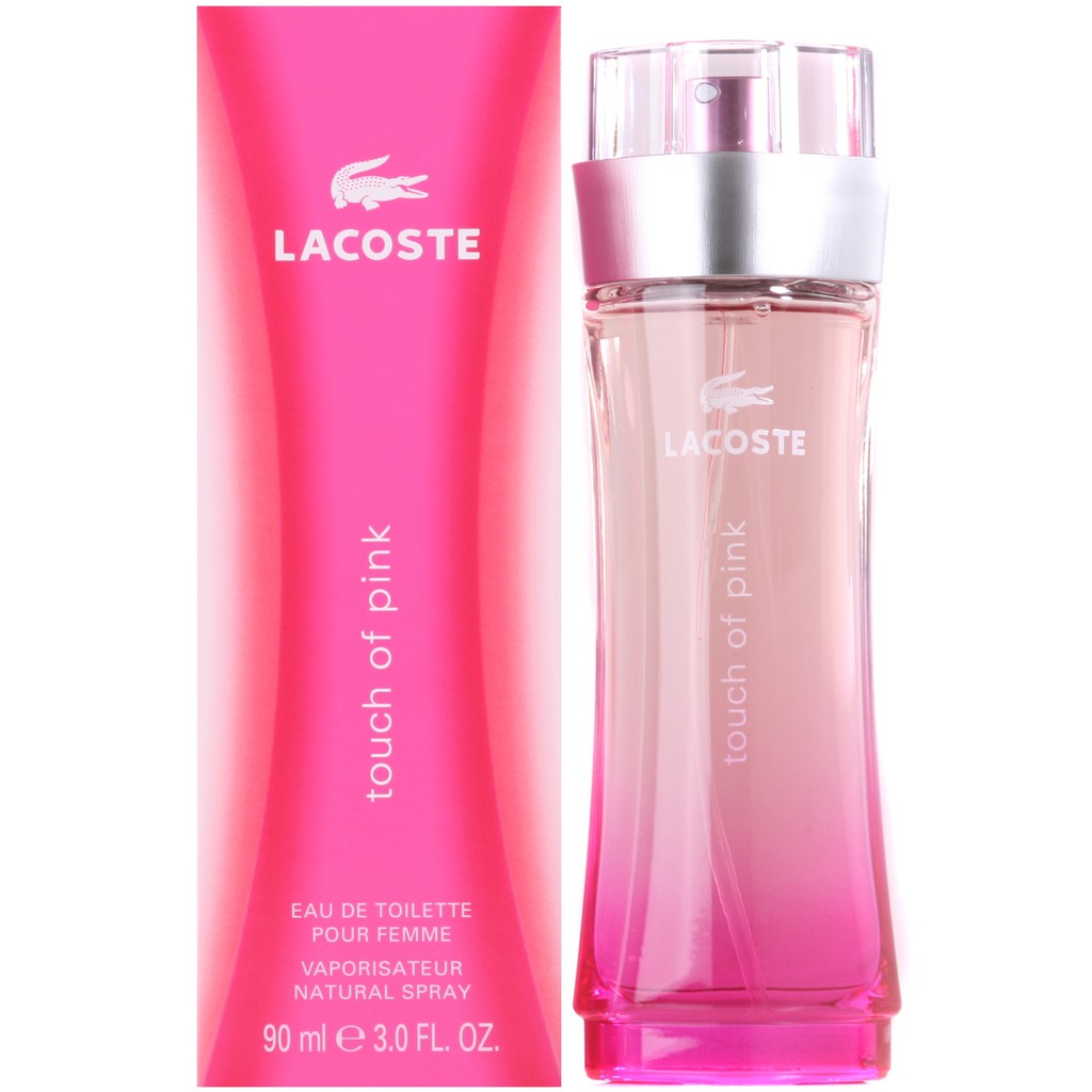 lacoste pink scent