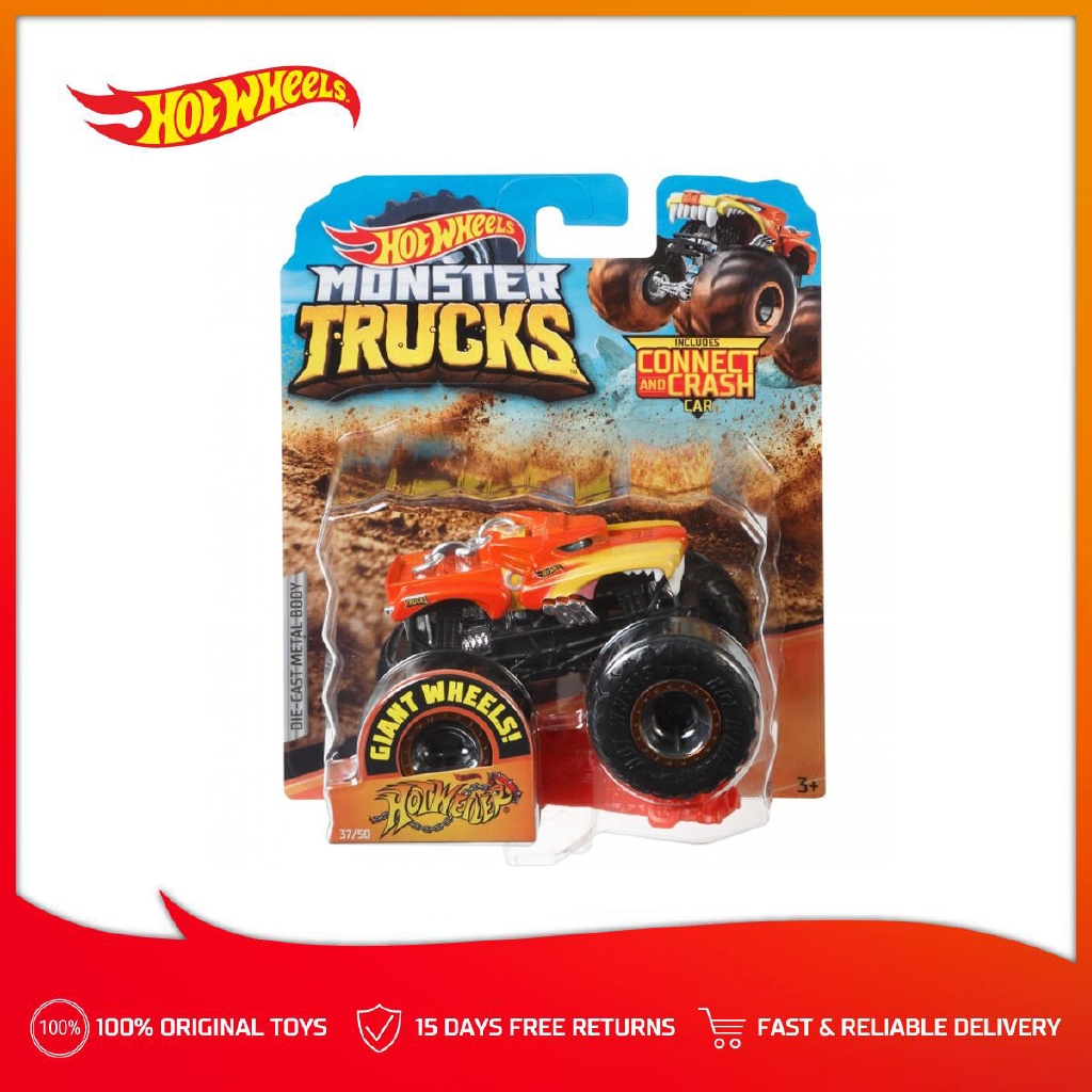 hot wheels orange truck