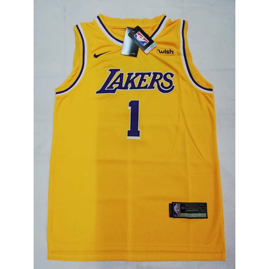 lakers jersey number 1