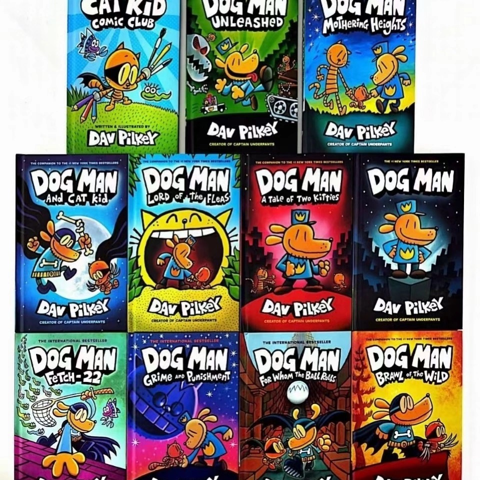 dog-man-comic-book-softcover-books-set-of-8-11-by-dav-pilkey-kid-gift