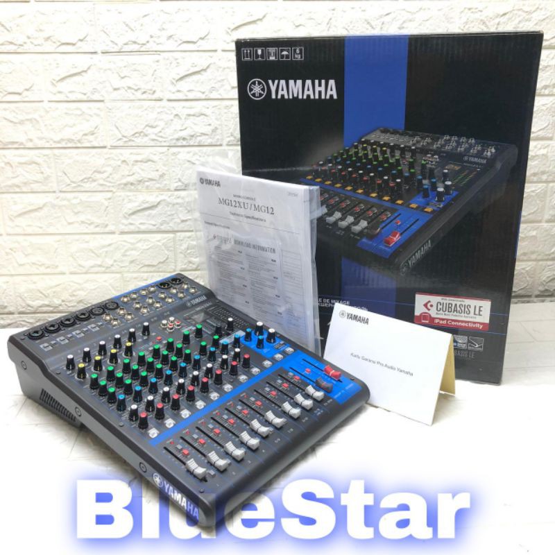 Yamaha Mg 12 Xu Original Mixer 12 Channels Shopee Philippines