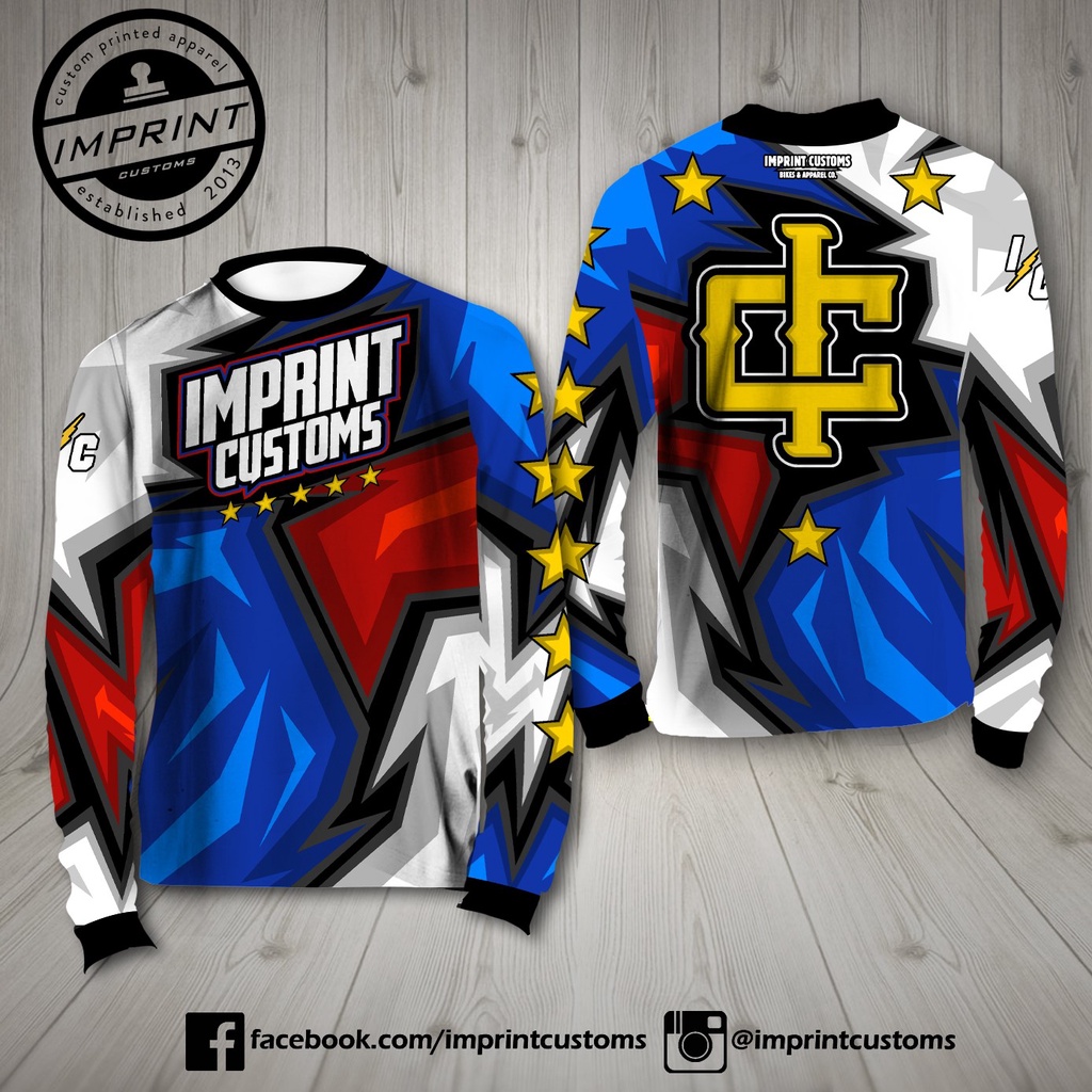 Original Imprint Customs Customized full sublimation Riding Jerseys