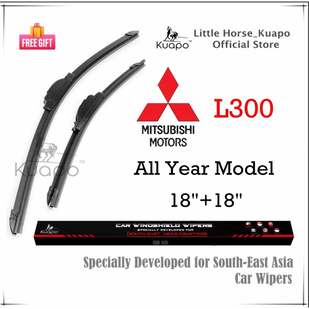 Mitsubishi L300 Wiper Blade Set/Pair for All Year Model MITSU L 300 Car