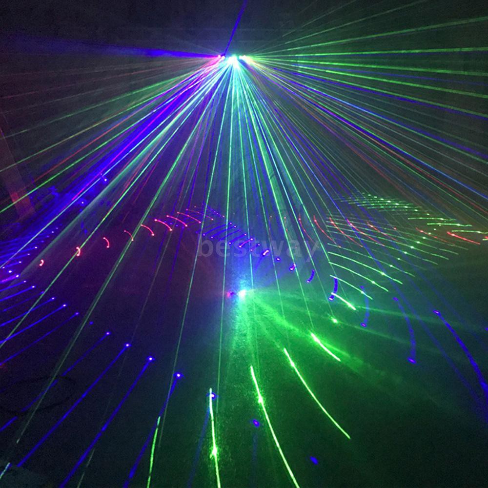 2018 Newest Stage Laser Light RGB Full Color Six- Eye Beam Laser Club DJ  Disco Laser Light Projector | Shopee Philippines