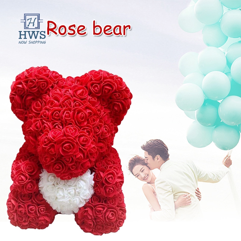 rose flower bear