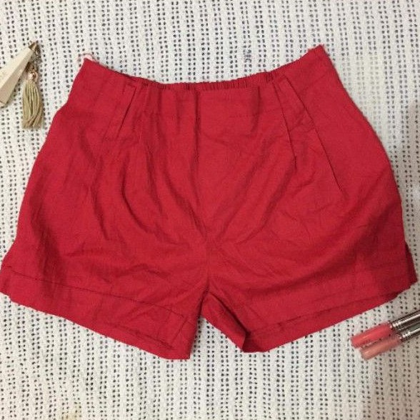 Red Classy Shorts ( Classic Shorts) | Shopee Philippines