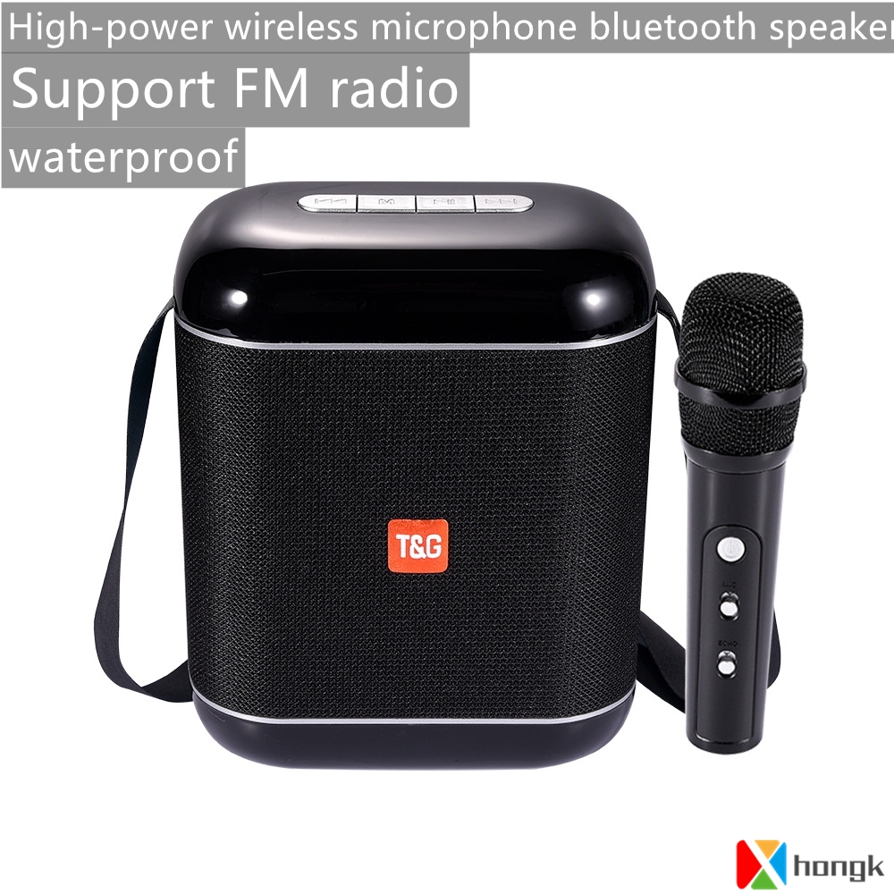 bluetooth speaker with wireless microphone