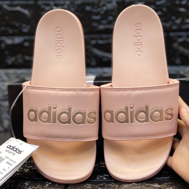 adidas sliders nude