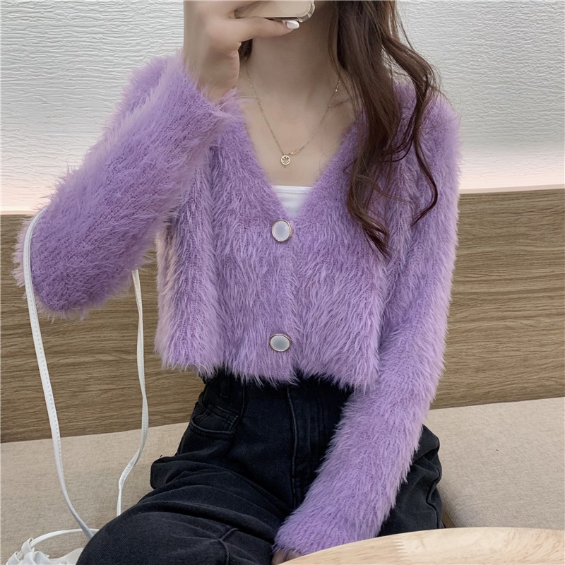 two button cardigan