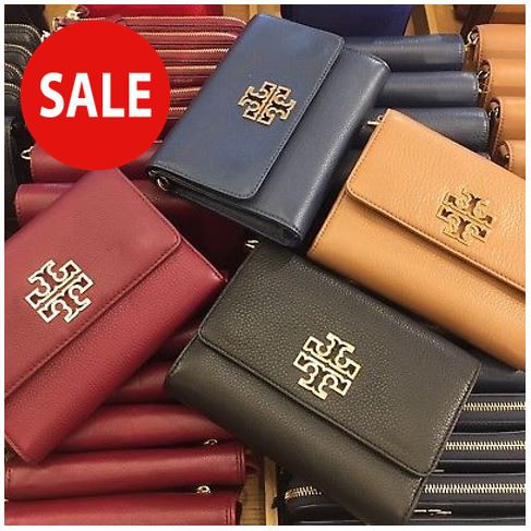 SALE!!! Tory Burch Britten Chain Wallet/Crossbody | Shopee Philippines