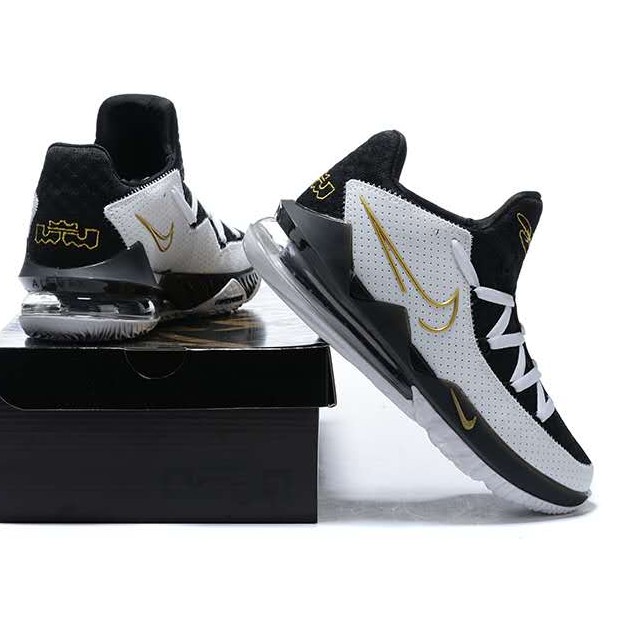 lebron james white and gold shoes