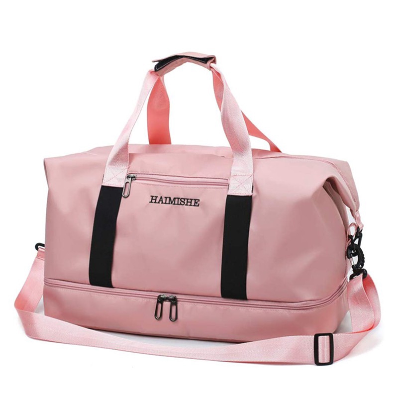 duffle bag with shoe compartment