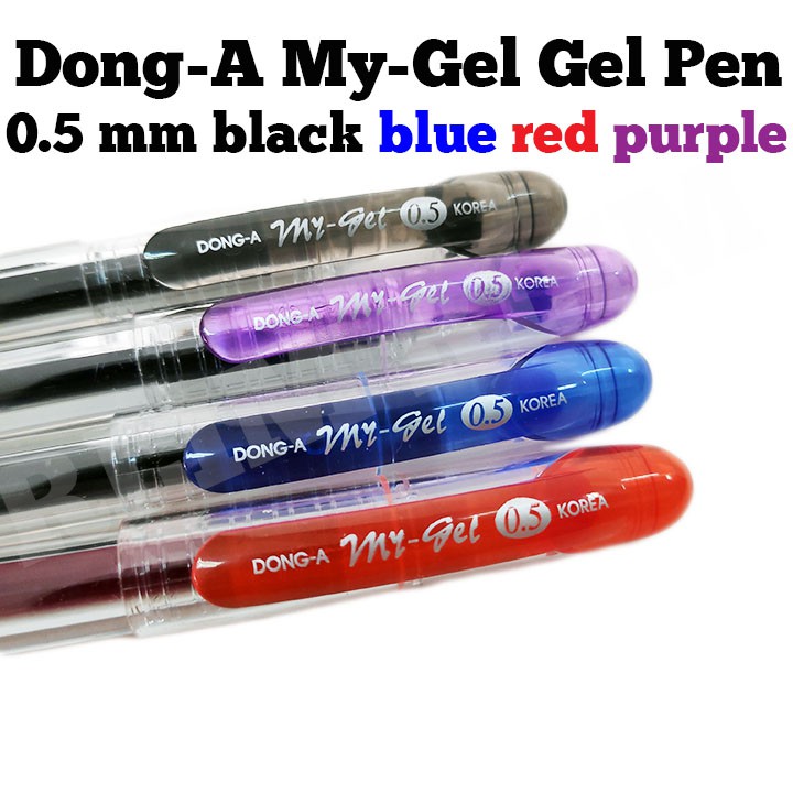 My Gel DongA Gel Pen Sign Pen Mygel Gelpen Signpen Shopee Philippines