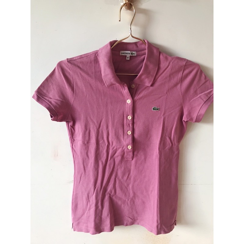 lacoste rose sweater