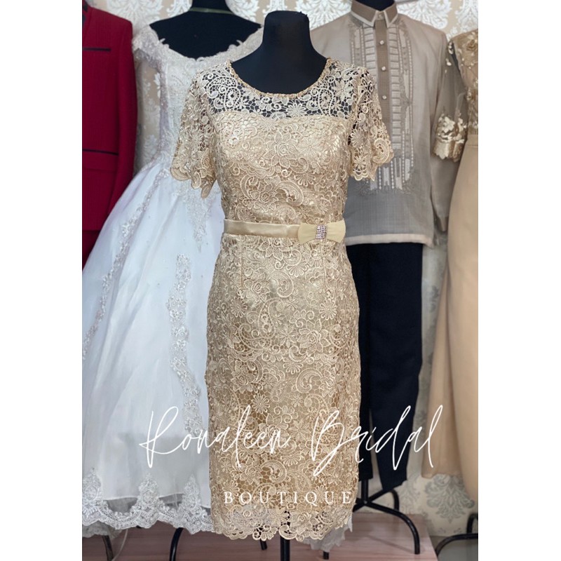 [S to 5XL] Mother of the Bride/ Principal Sponsor ALL OVER PRADA LACE ...